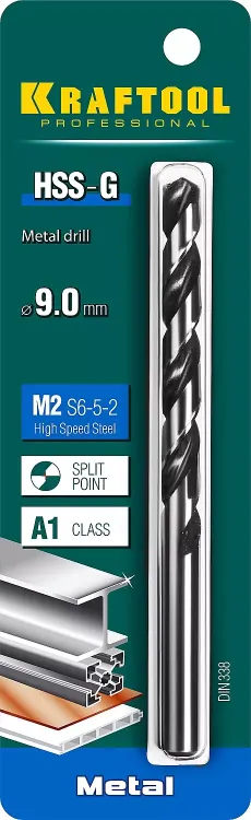 Сверла по металлу HSS-G 29651-9 купить в Сургуте