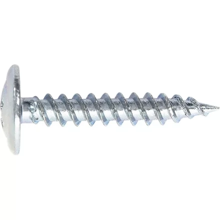 Саморезы 4,2 х 75 с прессшайбой PH №2 острый наконечник оцинкованные 3000 шт в коробке Шурупь 48725 купить в Сургуте