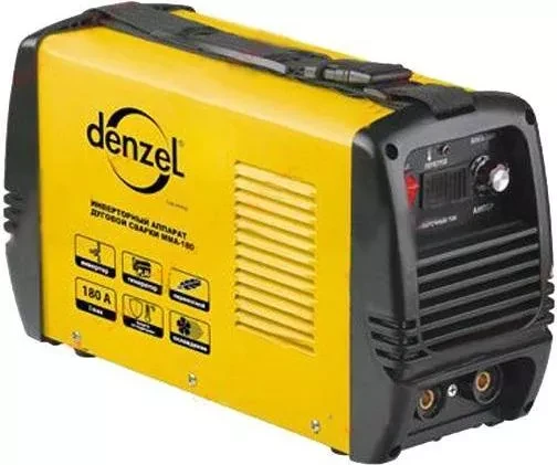 Аппарат инверторный для дуговой сварки DENZEL ММА-180C 94338 купить в Сургуте