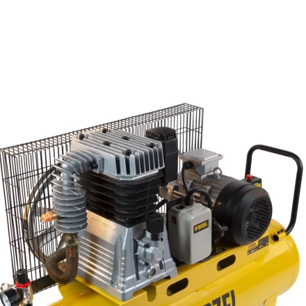 Компрессор воздушный, ременный привод BCI4000-T/100, 4.0 кВт, 100 литров, 690 л/мин Denzel 58123 купить в Сургуте