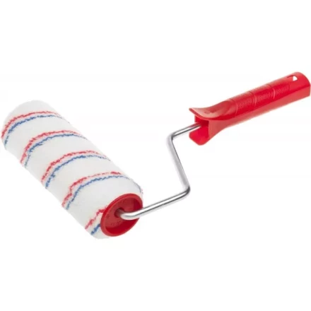 Валик ЗУБР &quot;ЭКСПЕРТ&quot; &quot;ГИРПАИНТ&quot;, полиакрил 12мм, ручка 8мм, d=48/180мм 03511-18_z03 купить в Сургуте