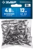 ЗУБР 4.8 x 12 мм, 50 шт, нержавеющие заклепки, Профессионал (313166-48-12) купить в Сургуте