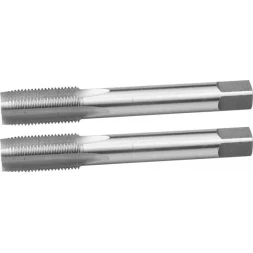 Метчики ЗУБР &quot;ЭКСПЕРТ&quot; машинно-ручные, комплектные для нарезания метрической резьбы, М14 x 1,25, 2шт 4-28007-14-1.25-H2