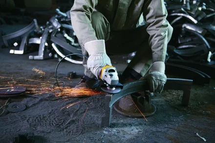 Малая углошлифовальная машина УШМ STGS 7125-RU STANLEY купить в Сургуте