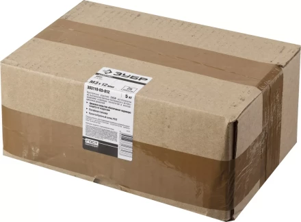 Винт ЗУБР &quot;МАСТЕР&quot; DIN 965, класс прочности 4.8, оцинкованный, M3x12мм, 5кг 303110-03-012 купить в Сургуте