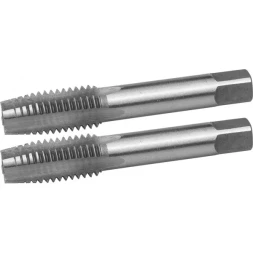 Комплект метчиков ЗУБР &quot;МАСТЕР&quot; ручных для нарезания метрической резьбы, М14 x 2,0, 2шт 4-28006-14-2.0-H2