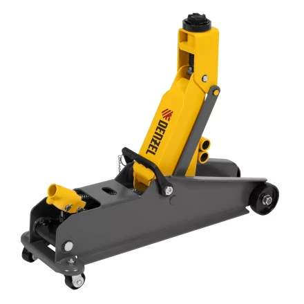 Домкрат гидравлический подкатной с фиксатором Denzel 51261, 3 т, 190-532 мм, SUV купить в Сургуте