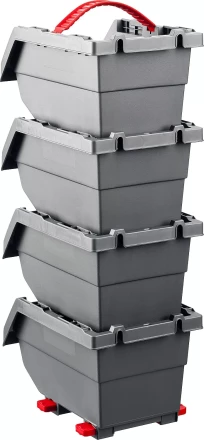 Набор лотков &quot;Clickbin&quot;, 0,45 л, KETER 38065-K4 купить в Сургуте