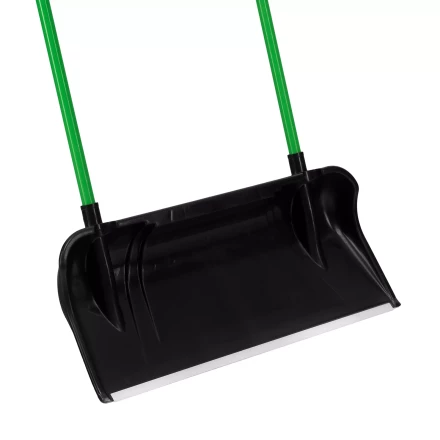 Скрепер для уборки снега Palisad 61689, полипропилен, 710х320х1325 мм, усиленная стальная рукоятка, BASE купить в Сургуте