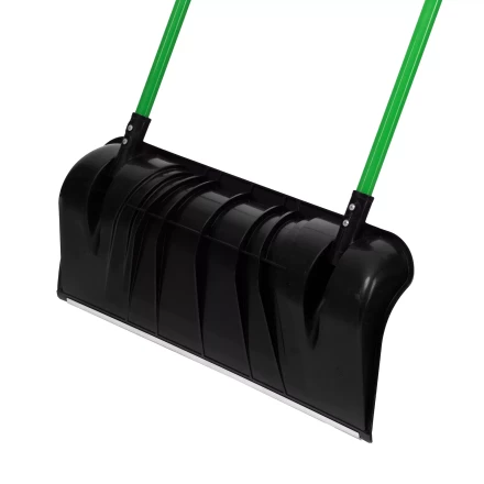 Скрепер для уборки снега Palisad 61689, полипропилен, 710х320х1325 мм, усиленная стальная рукоятка, BASE купить в Сургуте