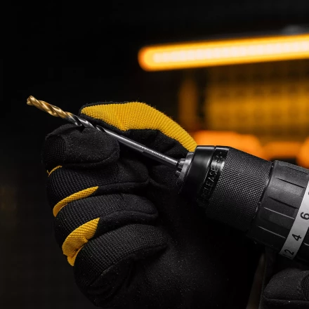 Сверло спиральное по металлу Denzel 5,5 x 93мм, Р6М5, Golden Tip, многогранная заточка, 718277 купить в Сургуте