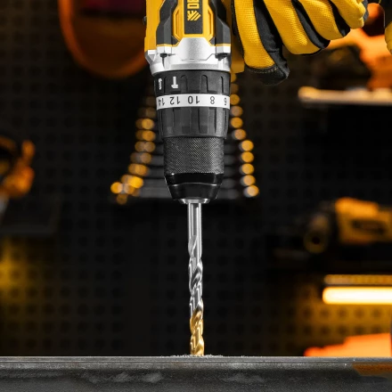 Набор сверл по металлу Denzel 723009, 1-13 мм, Р6М5-TiN, Golden Tip, 25 шт купить в Сургуте