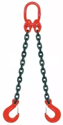 Строп цепной двухветвевой 2СЦ 11.2 т L=4.5 м 8 кл