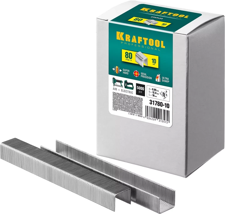 Скобы тип 21GA (80 / Pr A / Senco AT) 5000 шт 31780-10 купить в Сургуте