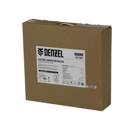 Конвектор электрический XCE-1000, 230 В, 1000 Вт, X-образный нагреватель Denzel 98115 купить в Сургуте