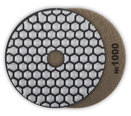 ЗУБР 100 мм, №1000, сухое шлифование, алмазный гибкий шлифовальный круг АГШК, Профессионал (29868-1000) купить в Сургуте