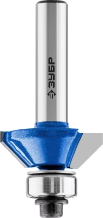 ЗУБР 25.4 x 8 мм, фреза кромочная калевочная (фасочная) №9, Профессионал (28711-25.4) купить в Сургуте