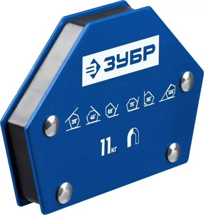 ЗУБР УМ-6, 11 кг, угольник магнитный для сварочных работ, Профессионал (40055-11) купить в Сургуте