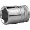 Торцовая головка KRAFTOOL "INDUSTRIE QUALITAT", Cr-V, FLANK, хромосатинированная, 1/2", 21 мм 27805-21_z01 купить в Сургуте