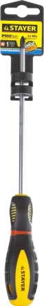Отвертка STAYER &quot;PROFI&quot; &quot;PROTech&quot;, двухкомп рукоятка, намагниченная, Cr-Mo, PH1x150мм 25132-1-15_z02 купить в Сургуте