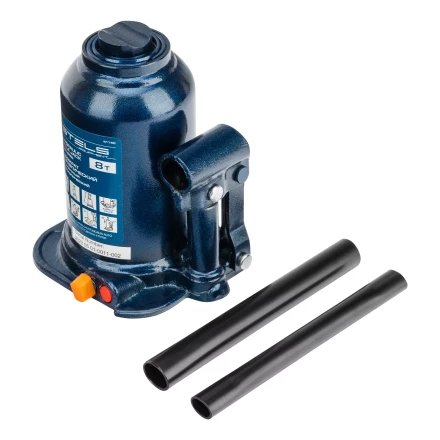 Домкрат гидравлический бутылочный телескопический Stels 51150, 8 т, подъем 180-410 мм купить в Сургуте