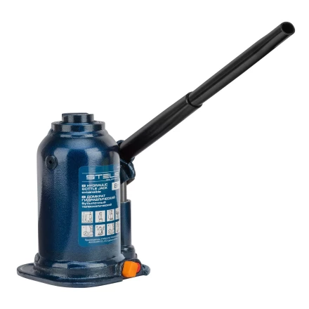 Домкрат гидравлический бутылочный телескопический Stels 51150, 8 т, подъем 180-410 мм купить в Сургуте