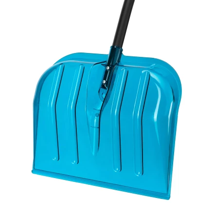 Лопата для уборки снега Palisad 61692, поликарбонат, 475х400х1385мм, алюминиевый черенок, ПВХ оплетка, LUXE купить в Сургуте