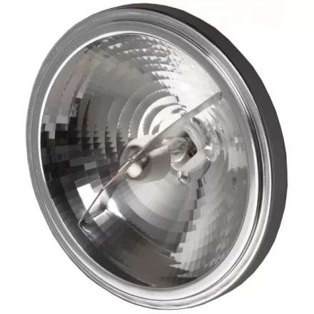 Лампа галогенная СВЕТОЗАР алюм. отражатель, угол 24гр, цоколь G53, диаметр 111мм, 50Вт, 12В SV-44745-24 купить в Сургуте