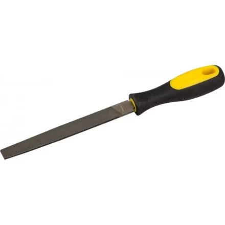 Напильник STAYER &quot;PROFI&quot; плоский, с двухкомпонентной рукояткой, № 2, 200мм 16601-20-2 купить в Сургуте