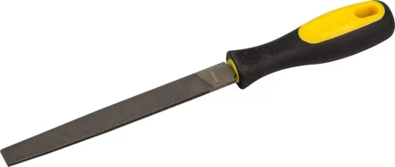 Напильник STAYER &quot;PROFI&quot; плоский, с двухкомпонентной рукояткой, № 2, 200мм 16601-20-2 купить в Сургуте