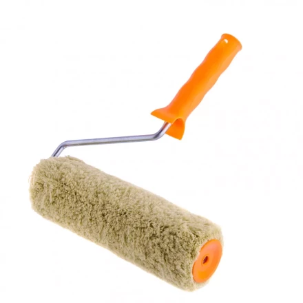 Валик &quot;Фасадные работы&quot; 250 мм ворс 18мм D 48 мм D ручки 8 мм полиакрил полиэстер Сибртех 80175 купить в Сургуте