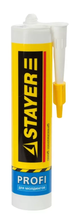Клей монтажный STAYER Professional, для молдингов и панелей, 280мл 41327 купить в Сургуте