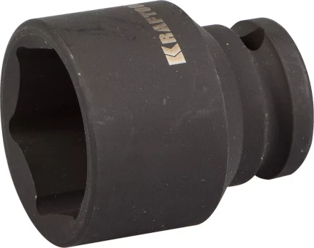 Торцовая головка KRAFTOOL &quot;INDUSTRIE QUALITAT&quot; ударная (1/2&quot;), FLANK, Cr-Mo, фосфатированная, 30 мм 27940-30_z01 купить в Сургуте