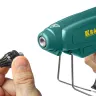 Пистолет клеевой (термоклеящий) "PRO", KRAFTOOL 06843-220-12, эл, двухкомп корпус, рабоч темп 193град, выход клея 1,2кг/час, d=12мм, 220Вт 06843-220-12 купить в Сургуте