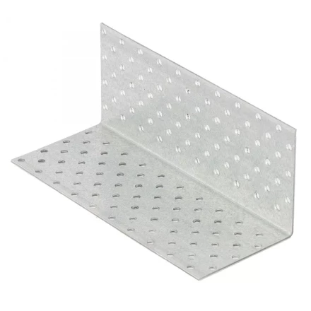 Крепежный уголок равносторонний  2,0 мм KUR 80x80x200 мм Россия Сибртех 46593 купить в Сургуте