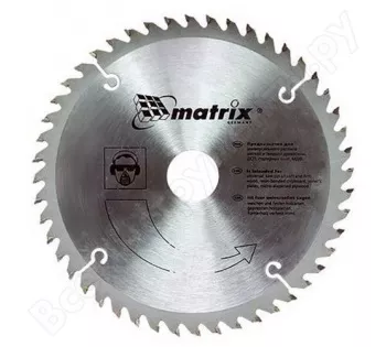 Пильный диск по дереву 130 х 20мм 24 зуба + кольцо 16/20  MATRIX  Professional 73202 купить в Сургуте