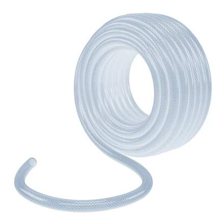 Шланг поливочный прозрачный армированный Palisad 3-х слойный, 1/2&quot;, 15 м, 67360 купить в Сургуте