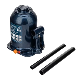 Домкрат гидравлический бутылочный телескопический Stels 51151, 10 т, подъем 180-430 мм