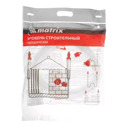 Гидроуровень Matrix 37092, удлиненная колба, рельефная градуировка, 10м купить в Сургуте