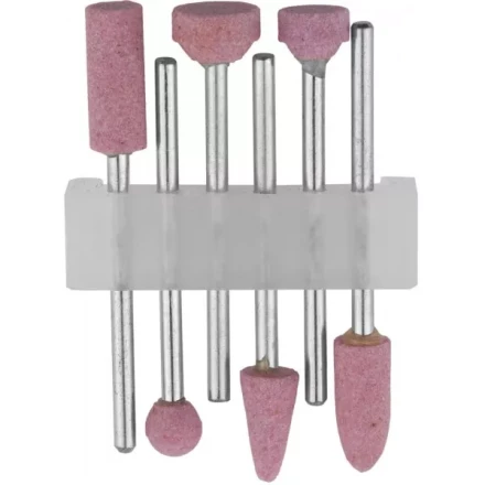 Набор STAYER: Насадки шлифовальные абразивные с оправкой, оксид алюминия, 6шт 29920-H6 купить в Сургуте