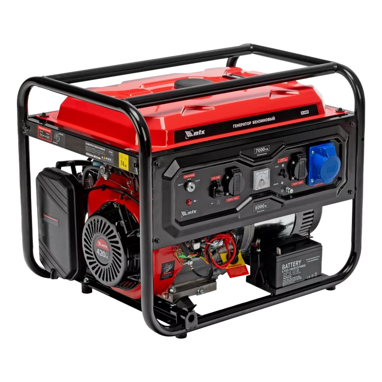 Генератор бензиновый MTX RS-9000E, 7 кВт, 230В, электростартер купить в Сургуте