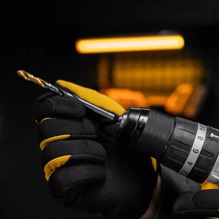 Сверло спиральное по металлу Denzel 6,5 x 93мм, Р6М5, Golden Tip, многогранная заточка, 718279 купить в Сургуте