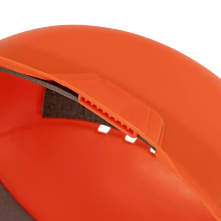 Каскетка защитная &quot;Стиль&quot;, пластиковая, оранжевая Сибртех 89169 купить в Сургуте