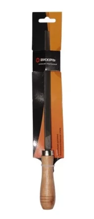 Напильник 200 мм трехгранный деревянная рукоятка Вихрь купить в Сургуте