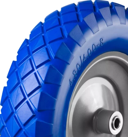 Колесо ЗУБР &quot;ПРОФЕССИОНАЛ&quot; полиуретановое, 380мм, посадочный размер 16мм 39912-2 купить в Сургуте